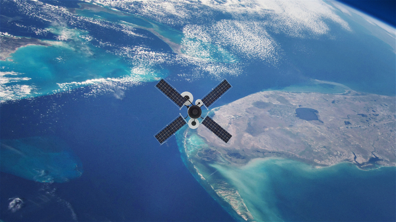 Satellite On Earth