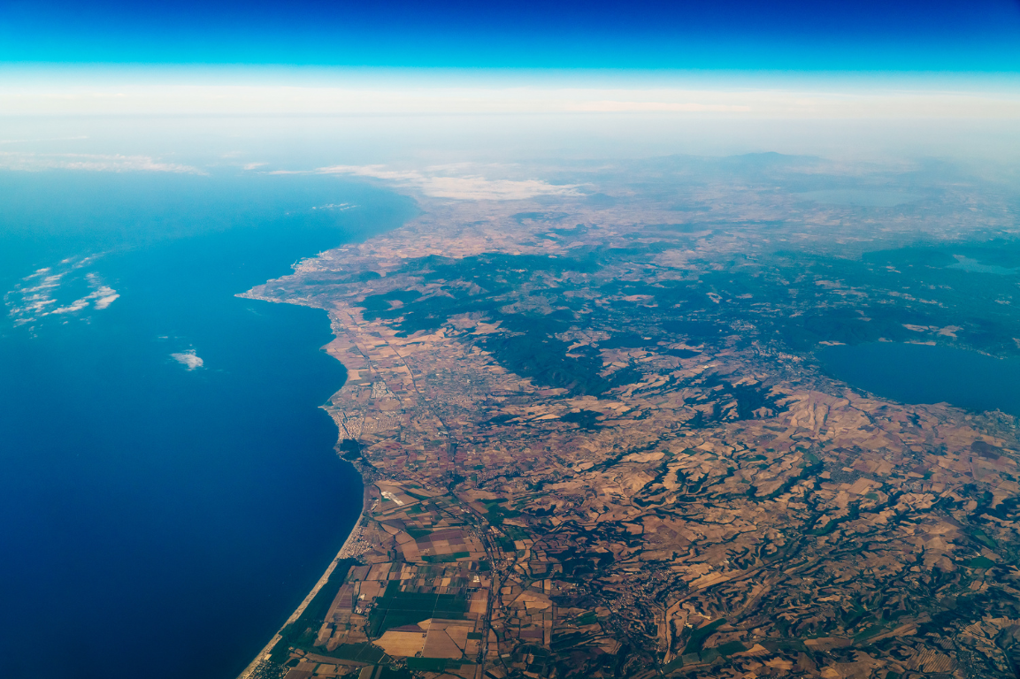 Satellite Image Of Coast