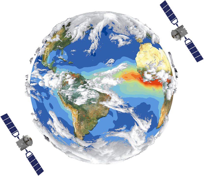 Satellites Around Earth