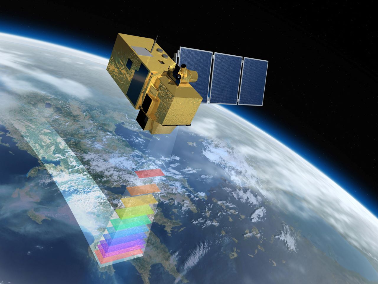 Sentinel-2 Artist Rendering